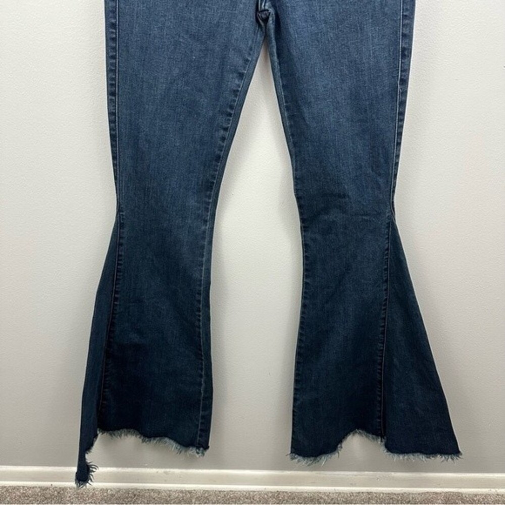 Mumu Blue For Show Me Your Mumu Berkeley Zip Up Bells Size 29 Coastal Chic - Picture 6 of 16